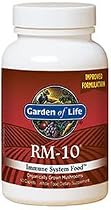 RM-10, Immune System Food: 10 Organically Grown Mushrooms, 120 Capsules