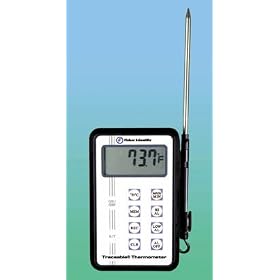Fisher Scientific Digital Thermometers; SS Probe On Cable; Type: 10-Memory