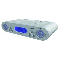 Unterbau K�chenradio Reflexion *CLR2610USB*, USB Anschluss, RDS, Uhr, silber