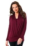 A Pea in the Pod: Long Sleeve Mock Layer Double Opening Nursing Tee