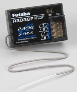 Futaba R203GF 2.4GHz S-FHSS 3Ch 3PRKA