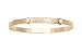 14k Yellow Gold Filled Children's Heart Pattern Adjustable Bracelet