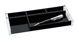 Produkt-Bild: Wedo 601601 Stifteschale Acryl Exclusiv glasklar/schwarz
