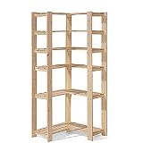 Swedish Shelving Corner Unit