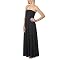 Mossimo® Black: Strapless Maxi Dress - Ebony
