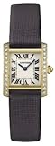 Cartier Tank Francaise 18kt Yellow Gold Diamond Ladies Watch WE100131