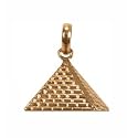 18K Egyptian Jewelry Pendants - Pyramid Pendant