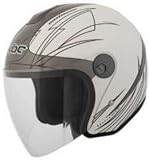 KBC OFS ENVY WHITE XL MOTORCYCLE Open-Face-Helmet