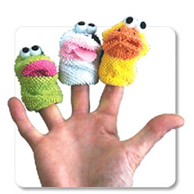 Bath Finger Puppet