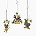 Terry's Village Christmas Holiday Gnome Tree Ornaments - Set of 3