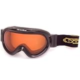 Bolle Boost Kids/Youth Ski Goggles - Shiny Black - Citrus - 20011
