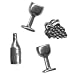 Wine Pushpins