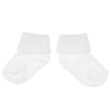 POLARN O. PYRET STAPLE NEWBORN SOCKS - Preemie - 1 month/Soft White