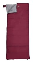 Wenger Bernina Lightweight Biker 45-Degree Sleeping Bag (Red, Grey)