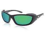 Costa Del Mar Man-o'-War Matte Black/Costa 400 Green Mirror Sunglasses