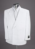 Gianni Vironni Double Breasted Business Dress Suit White Sizes 38-52