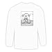 Long Sleeve T-shirt with black and white, architectural, religion, Israel, Palistine, Middle East, construction, structure, Dome of the Rock, Muslim, mosque, Islam, building