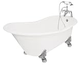Leg Tub by American Bath Factory - P1-WA-02 in Chrome
