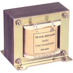 70V 200W HIGH POWER LINE MATCHING TRANSFORMER