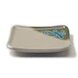 Melamine Green China Plate 5 5/8 " X 4 3/4" (24 pieces)
