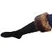 ECOSCO Women Soft Cozy Fuzzy RED FOX Faux Fur Leg Warmers Sock Boot Cover