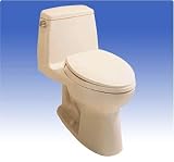 Toilet One Piece Elongated by Toto - MS854114S in Sedona Beige