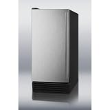 Summit : BIM44 15 Built-in Ice Maker with 25 lbs. Storage Capacity, 44 lbs. Ice Production