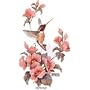 Hummingbird & Flowers Womens T-Shirt Dress