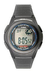 Casio General Men's Watches Digital F-200W-1AUDF - WW