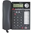 AT&T 993 2-Line Phone w/Caller ID Charcoal