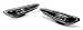 Produkt-Bild: BMW E46 E60 E61 E90 X3 KLARGLAS SEITENBLINKER SCHWARZ