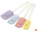 MIU 4-Piece Silicone Spatulas Set, Pastel Colors