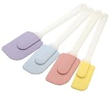 MIU 4-Piece Silicone Spatulas Set, Pastel Colors