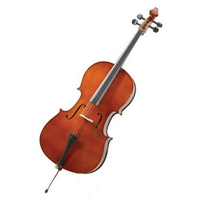 Cecilio CCO-200 Handmade All Solid Wood 44 Cello Outfit