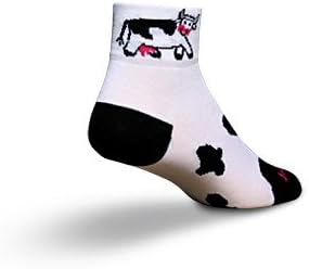 SockGuy Cow Low Cut Cycling/Running Socks