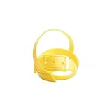Switch Belt Starburst Yellow Belt with Interchangeable Yellow Buckle For Men, Women, Kids & Teens