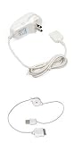 Bargaincell- Apple iPod/Nano/Mini USB Retractable Cable + Home/Wall/Travel Charger