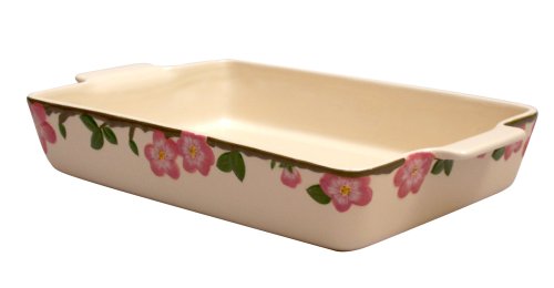 Franciscan Desert Rose Rectangular Baker