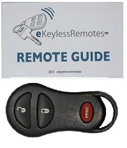 1999-2000 Dodge Durango Keyless Entry Remote Fob With Do-It-Yourself Programming (Must Have One Working Remote)+ eKeylessRemotes Guide
