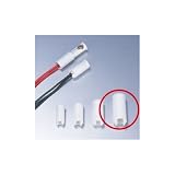 オーム電機 丸端子ねじ止め用絶縁キャップ OA-QM6-600 (20個入/袋)