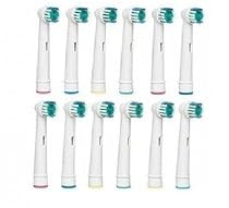 12 x ERSATZ Zahnbürste kompatibel für Braun Oral B, EB17-4, (3 x 4PK)
