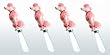 Porcelain Poodle Cheese Spreader