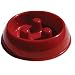 Brake-Fast Dog Food Slow Feed Bowl - Small Red