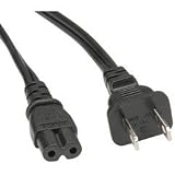 Non-Polarized 2-Pin Universal Power Cord 6 ft. Figure-Eight