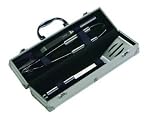 Outdoor Living : Picnic Plus 3 Piece BBQ Set (Silver)