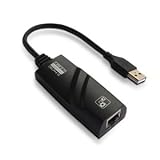 SANOXY USB 2.0 to 10/100/1000Mbps Gigabit Ethernet LAN Network Adapter/USB 2.0 GIGABIT NETWORK 10/100/1000 RJ45 ADAPTER/Gigabit EN NIC Network Adapter- Hi-Speed USB