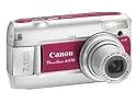 Canon PowerShot A470 Digitalkamera (7 Megapixel, 3-fach opt. Zoom, 2,5" Display) rot