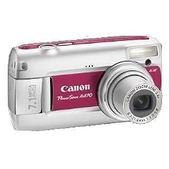 Canon PowerShot A470 Digitalkamera (7 Megapixel, 3-fach opt. Zoom, 2,5