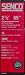 Search : Senco DA25EPB 15 Gauge by 2-1/2 inch Length Bright Basic Brad Nail (3,000 per box)