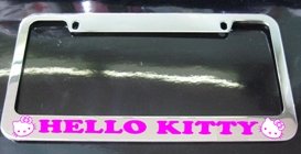 Hello Kitty License Plate Frame